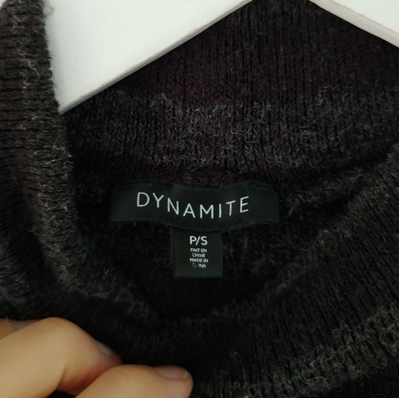 Long Sleeve Striped Sweater -Dynamite - Picture 2 of 2